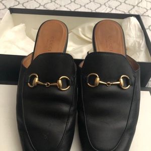 Gucci Princetown Calfskin Slippers